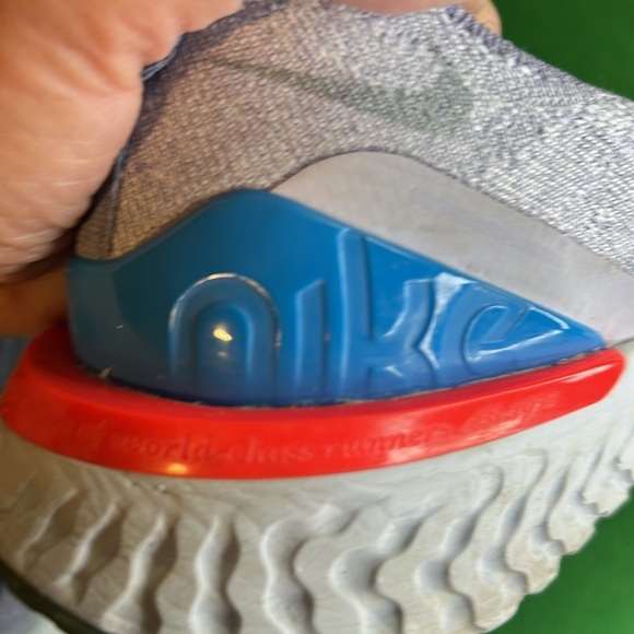 NIKE EPIC PHANTOM REAT FLY KNIT JDI INDIGO FOG RUNNING SHOE BLACK\PURPLE 6YOUTH - Picture 11 of 14